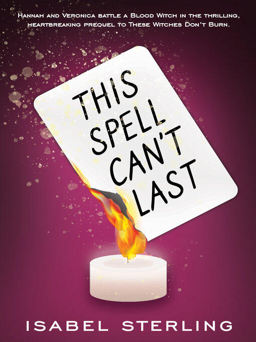 Title details for This Spell Can't Last by Isabel Sterling - Available